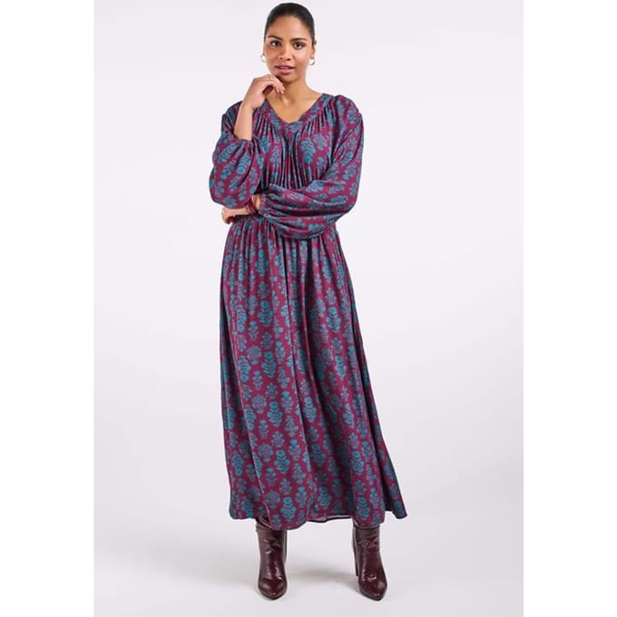 DIDI Dames Dress Eternity Red Gloom print maat 48
