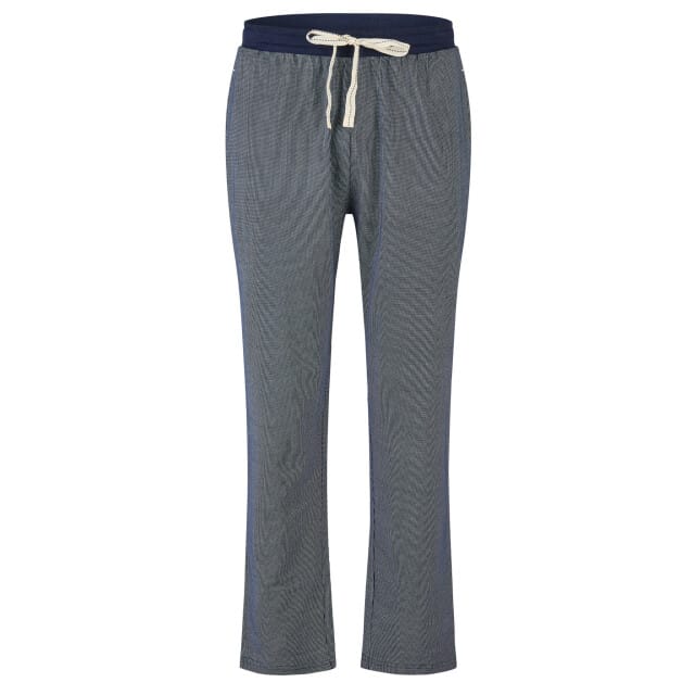 Phil & Co Heren Pyjama Set Lang Grijs/Blauw - Maat M