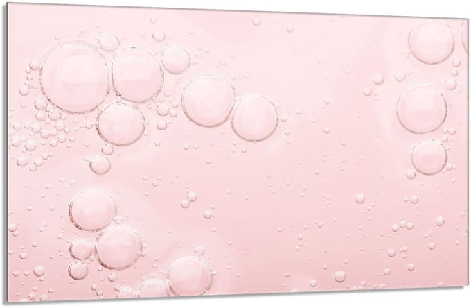 TMK ArtDeko - Snijplank - 80x52 cm - Roze - Szklo Hartowane