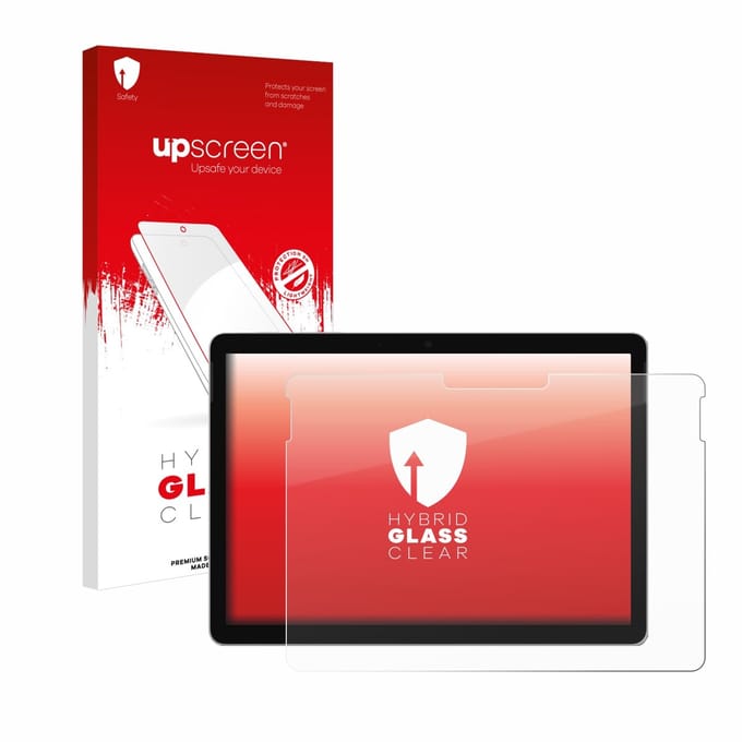 upscreen - Screenprotector voor Microsoft Surface Go 4 - Folie Beschermfolie Beschermglas transparant