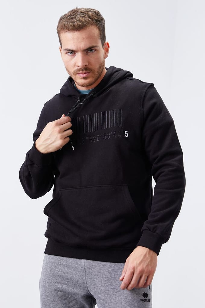 Bedrukte Hoodie