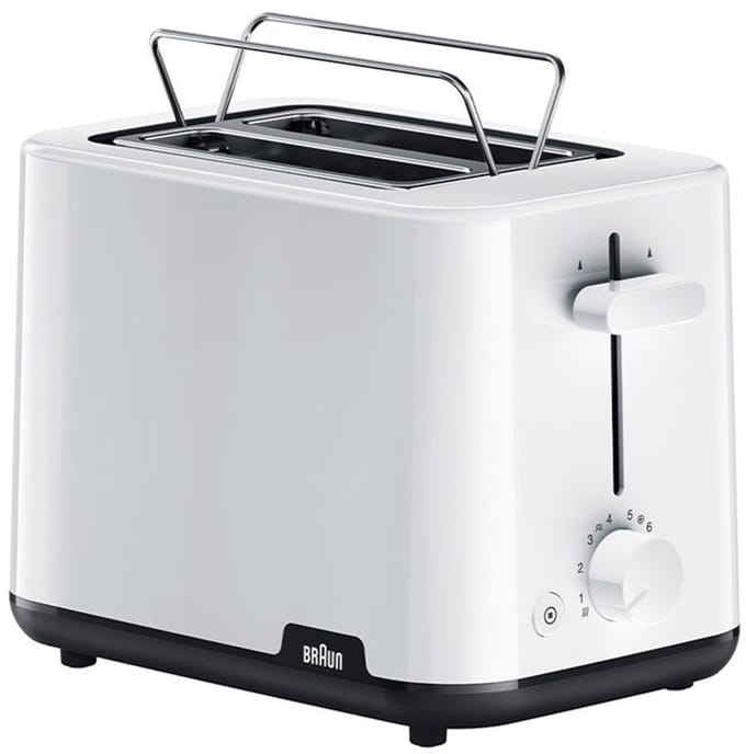 Braun Breakfast 1, Broodrooster, HT 1010, Wit