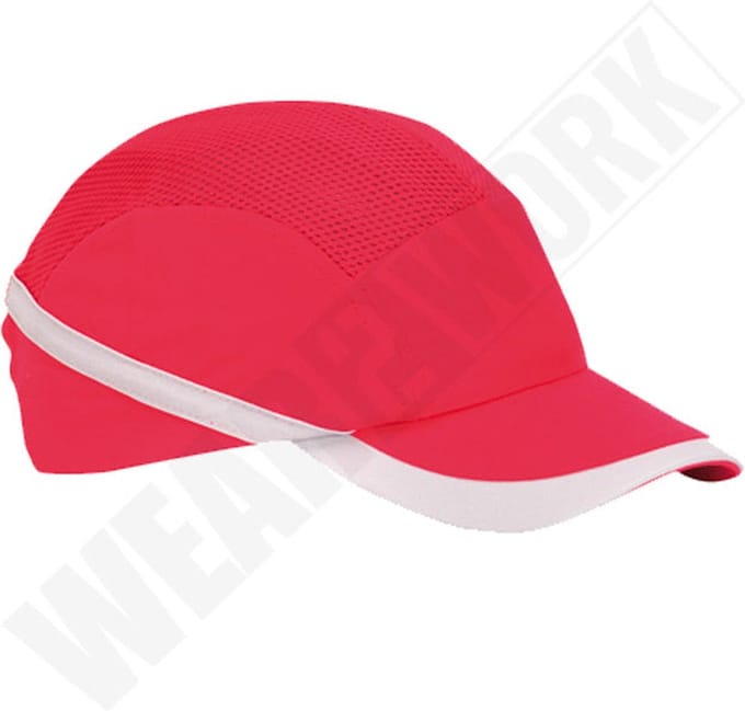 Stootcap ventilerend Rood