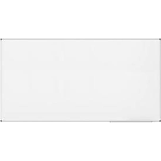 MAULstandard Whiteboard - met kunststof coating - B 2000 x H 1000 mm- met opbergbak