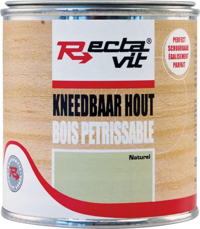 Vulmiddel Kneedbaar Hout Naturel Bus 250Ml