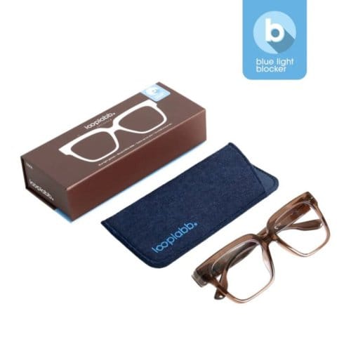 Looplabb blue light blocker sterkte +1,00 model max hazel