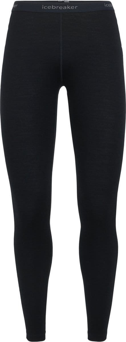 ICEBREAKER WOMENS 260 TECH LEGGINGS - BLACK-4 W-M