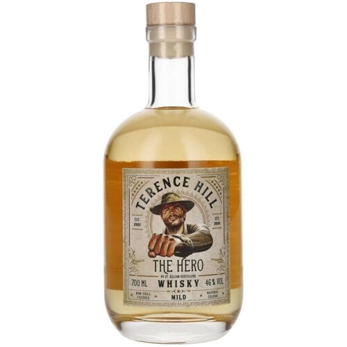 St. Kilian Terence Hill THE HERO Whisky Mild 46% Vol. 0,7l