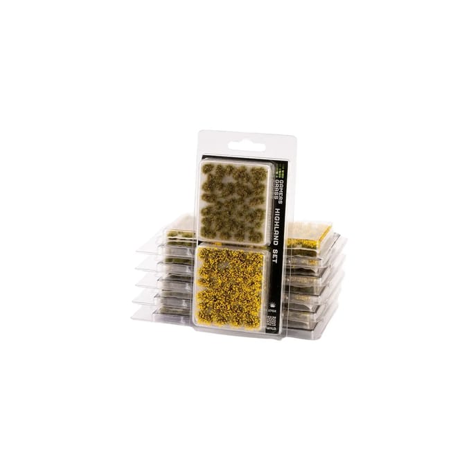 Gamers Grass Highland Tuft Set Highland Tuft - GGSET-HL