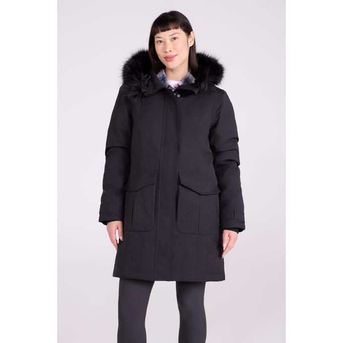 Mountain Warehouse Dames/Dames Aurora Donsjack (Jet Zwart)