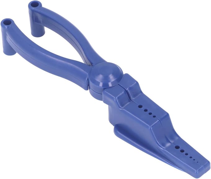 Spijker Houder - Vinger Protector - Veilig Hameren - Universeel Gripontwerp - 25 x 5 x 5 cm - Blauw