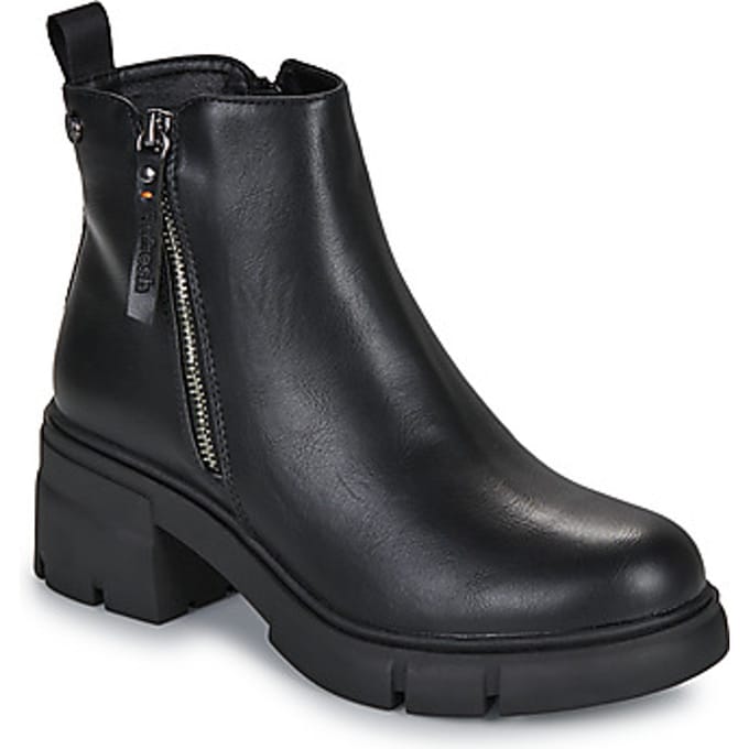 Refresh  Enkellaarzen 171054-BLACK