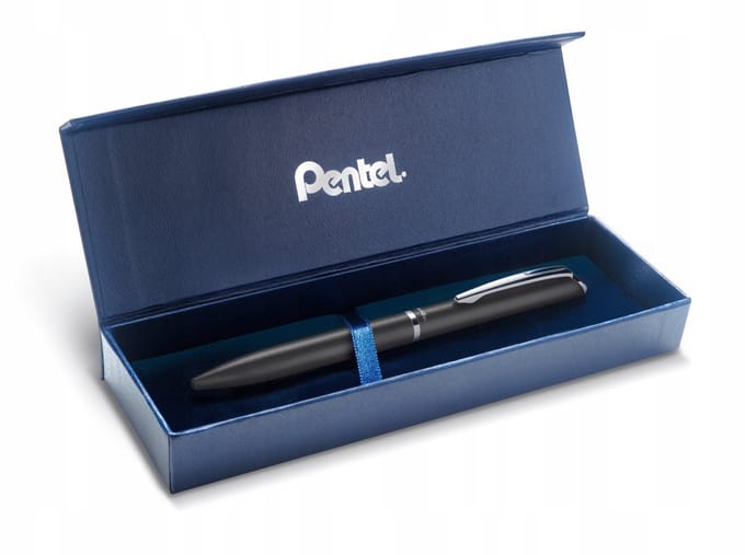 Pentel EnerGel Sterling Rollerballpen - Zwart, 0,7 mm
