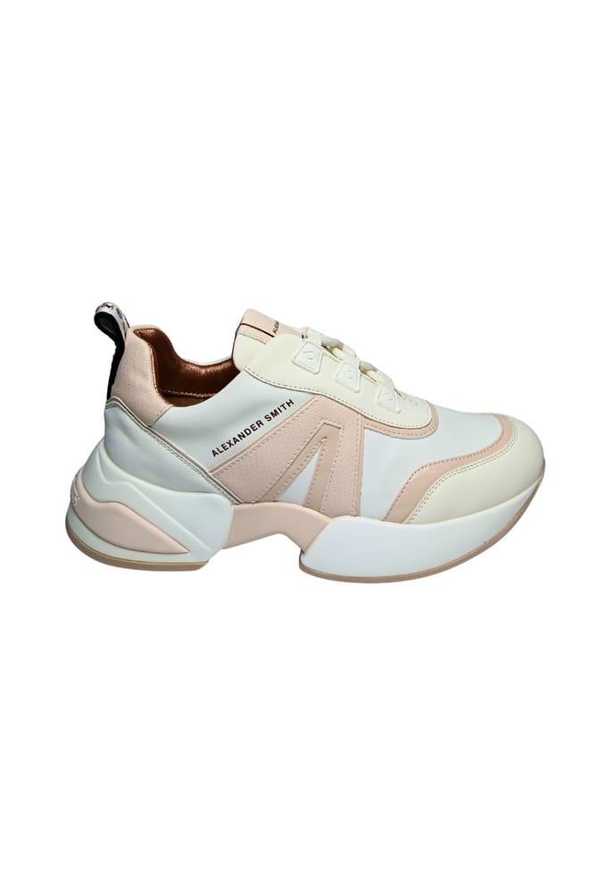 Damesschoenen Alexander Smith Marble vrouw wit licht roos