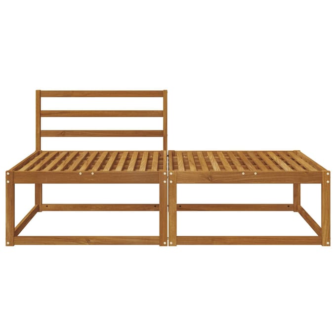 vidaXL - Sectie - Sofa - Eenheden - 2 - Stuk - Naturel
