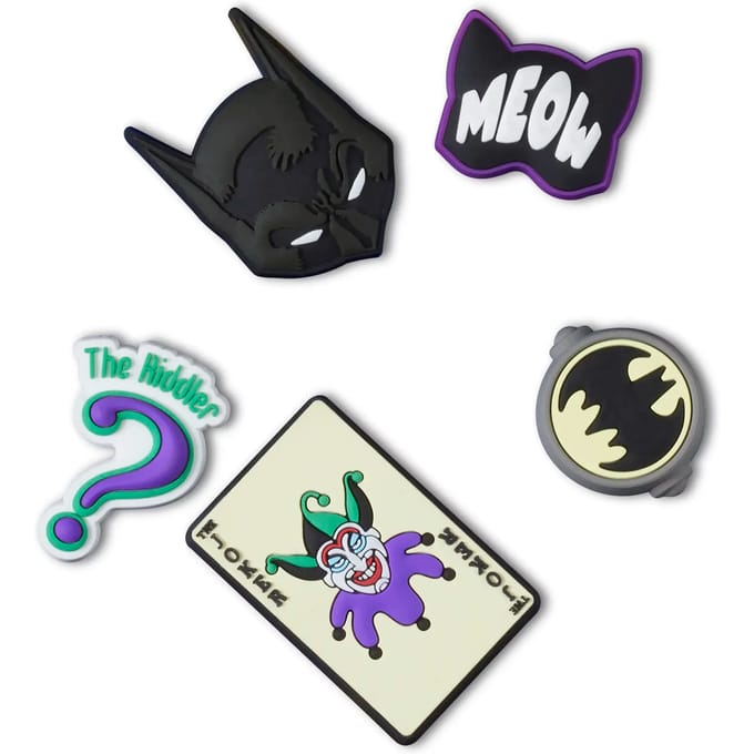 Crocs Batman Jibbitz (5-pack)