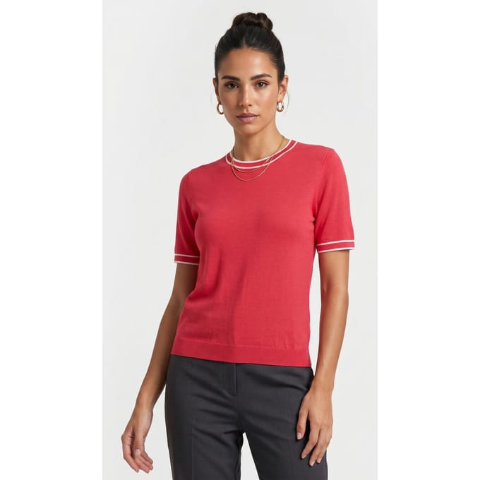 Brooks Brothers Silk Blend Cardigan Red Größe: XL | Pullover Outlet | Damen | Rot
