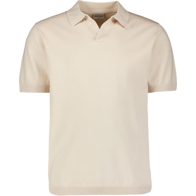 No Excess Pullover Short Sleeve V-polo Desert Größe: XXL | Poloshirts Outlet | Herren