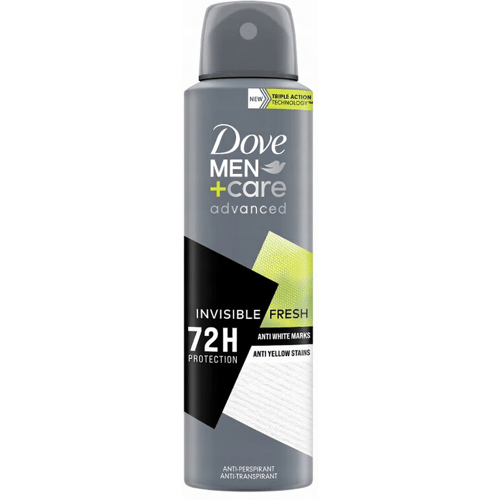 Dove Men + Care - Antiperspirant Spray - Invisible Fresh - 150ml - Vegan