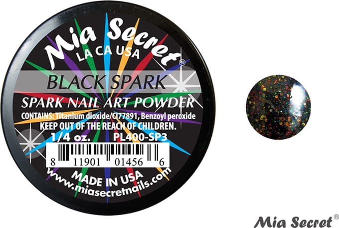 Spark Acrylpoeder Black