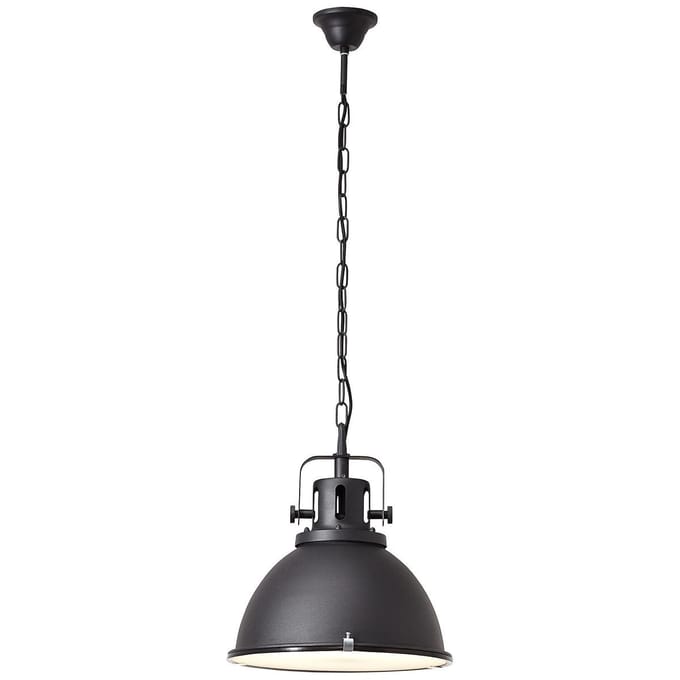 Brilliant Hanglamp, Inkortbaar, Hoogte 133 Cm, Ø 38 Cm, E27, Max. 60 W, Metaal/Glas
