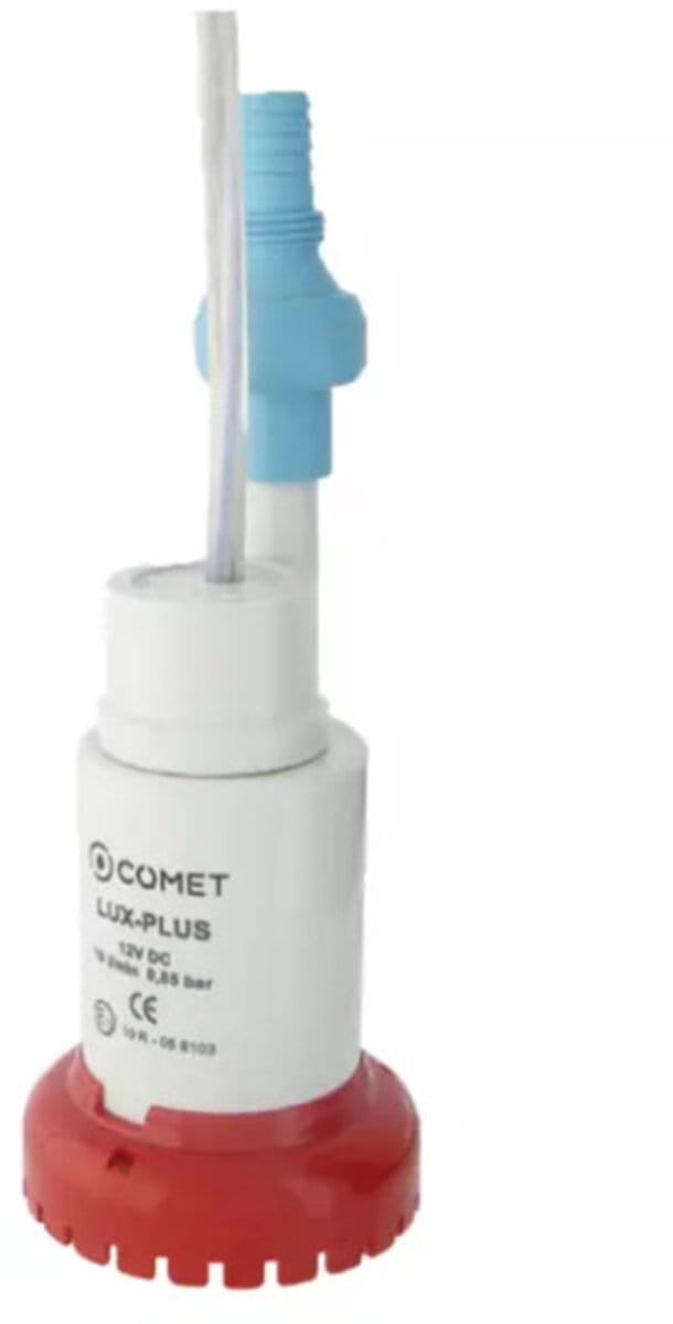 Comet waterpomp Lux-Plus met Terugslagklep 12V-19 Liter pet minuut