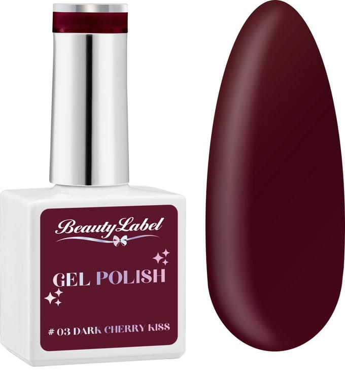 Beauty Label - Gelpolish 15ml - #03 Dark Cherry Kiss