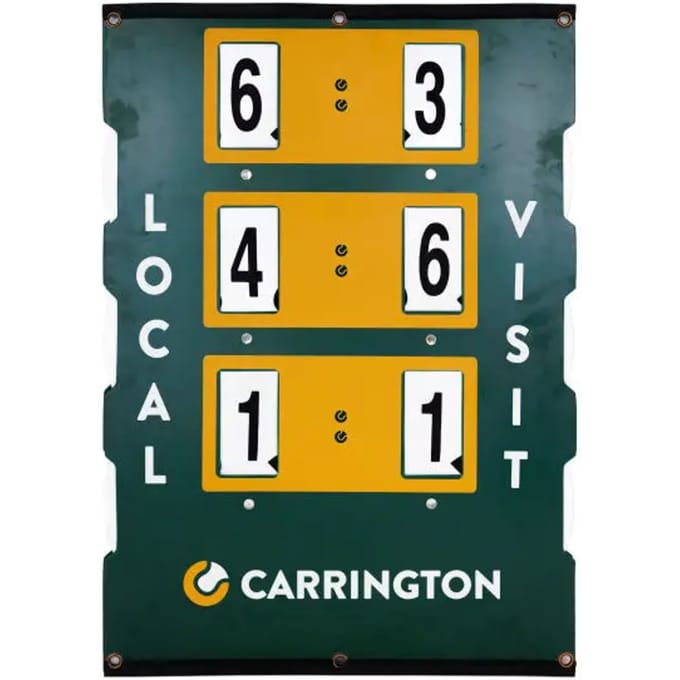 Scorebord tennis - 60x46cm Carrington