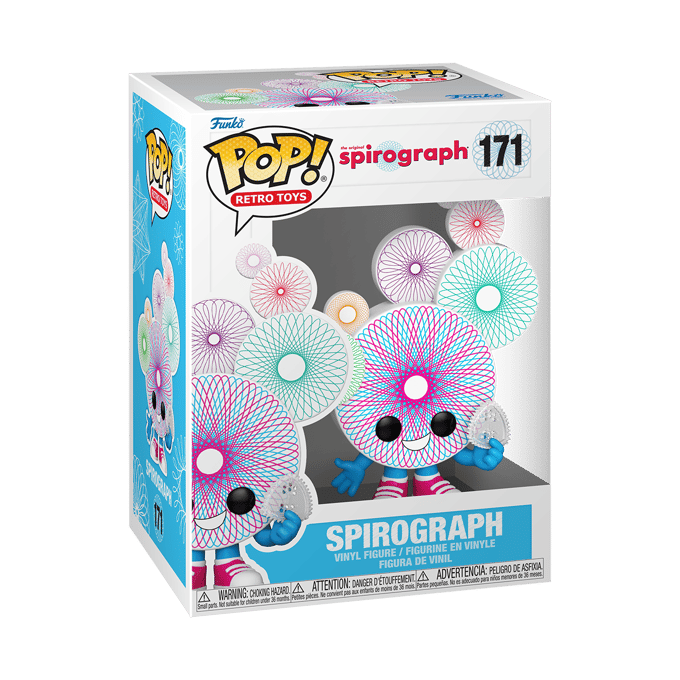 Spirograph POP! Games Vinyl Figures Spirograph w/Chase 9 cm Assortment (6)