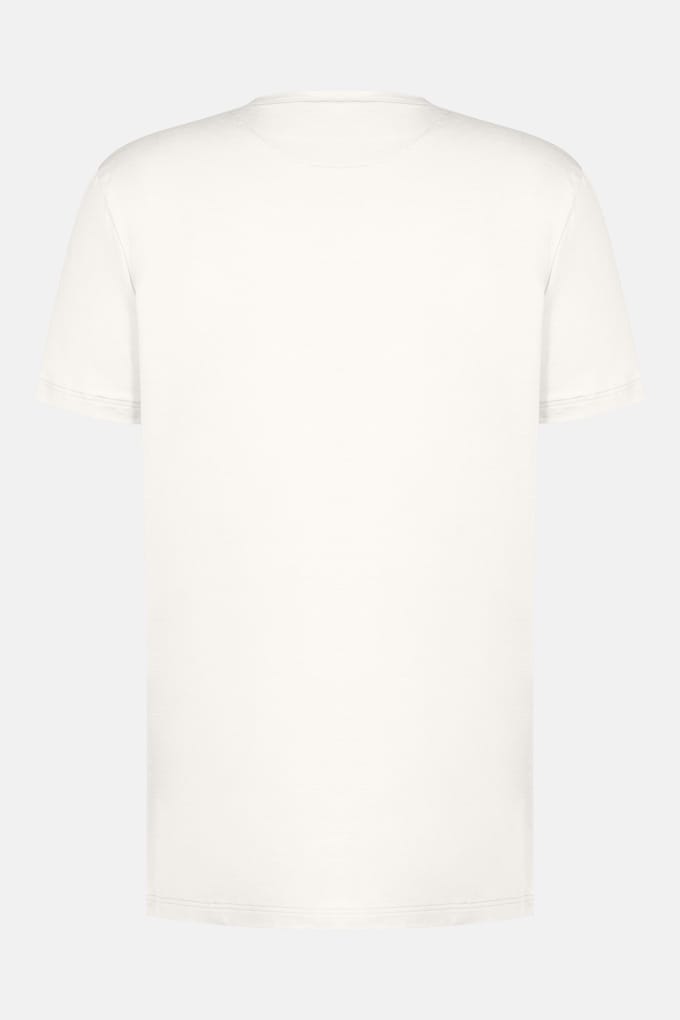Crew Neck Shirt Serie Maglia Singola Whisper White