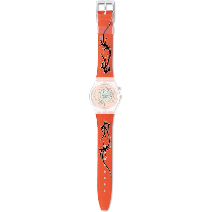Swatch Plastic - Originals Medium (34mm) /Access/Solar/Musicall/Stop - G/SK/SL/SR/SS/SO28 AGK902 GK902 Anemone Horlogeband