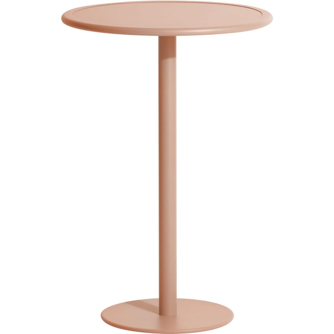 Petite Friture Week-End High Table - blush - rond
