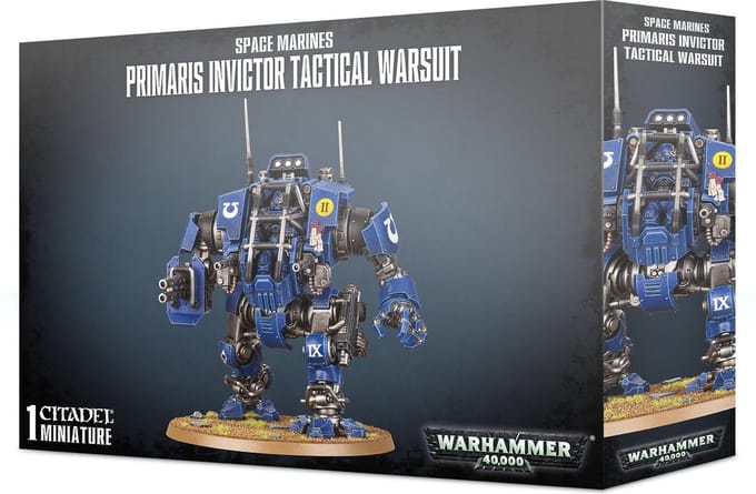 Warhammer 40.000 Space Marines Invictor Tactical Warsuit