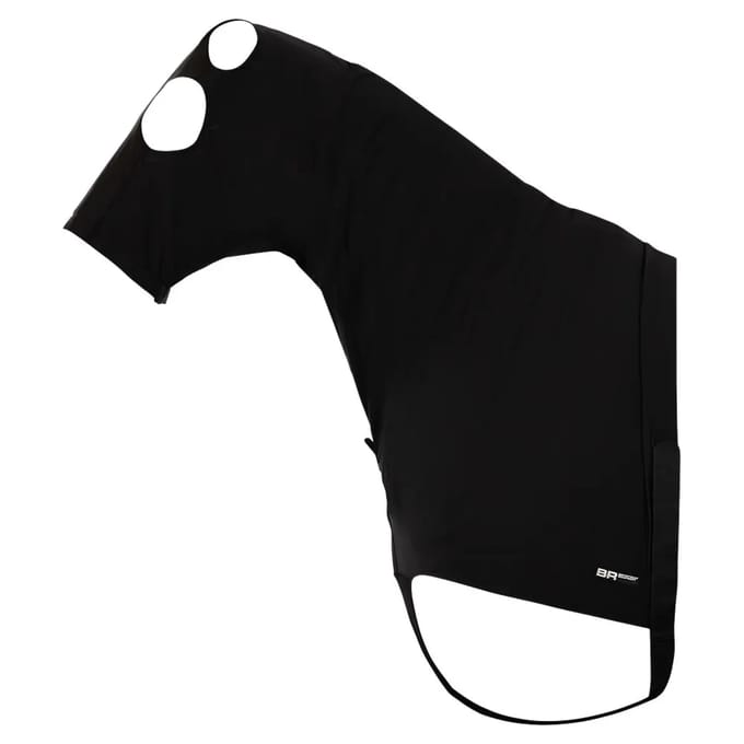 Nek- en borstbescherming voor paarden met hoofd BR Equitation Soft Motion
