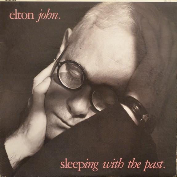 Disque LP ELTON JOHN Sleeping With The Past MCA6321 MCA Records 1989 Canada Rock Occasion