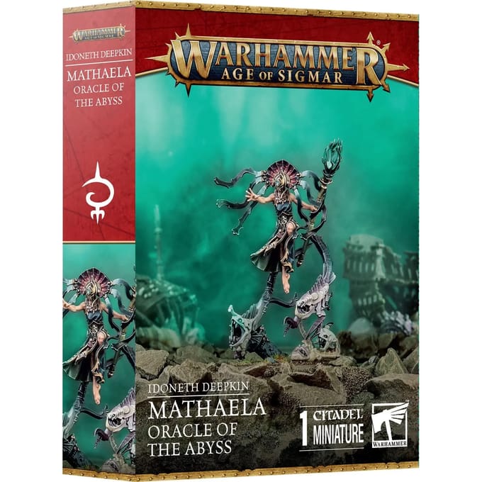 Beeldje Games Workshop Warhammer AoS - Idoneth Deepkin Mathaela, Oracle des Abysses