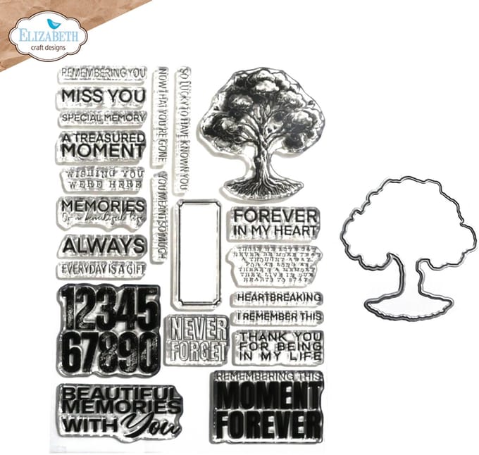 ECD Tree of life stamp and die set