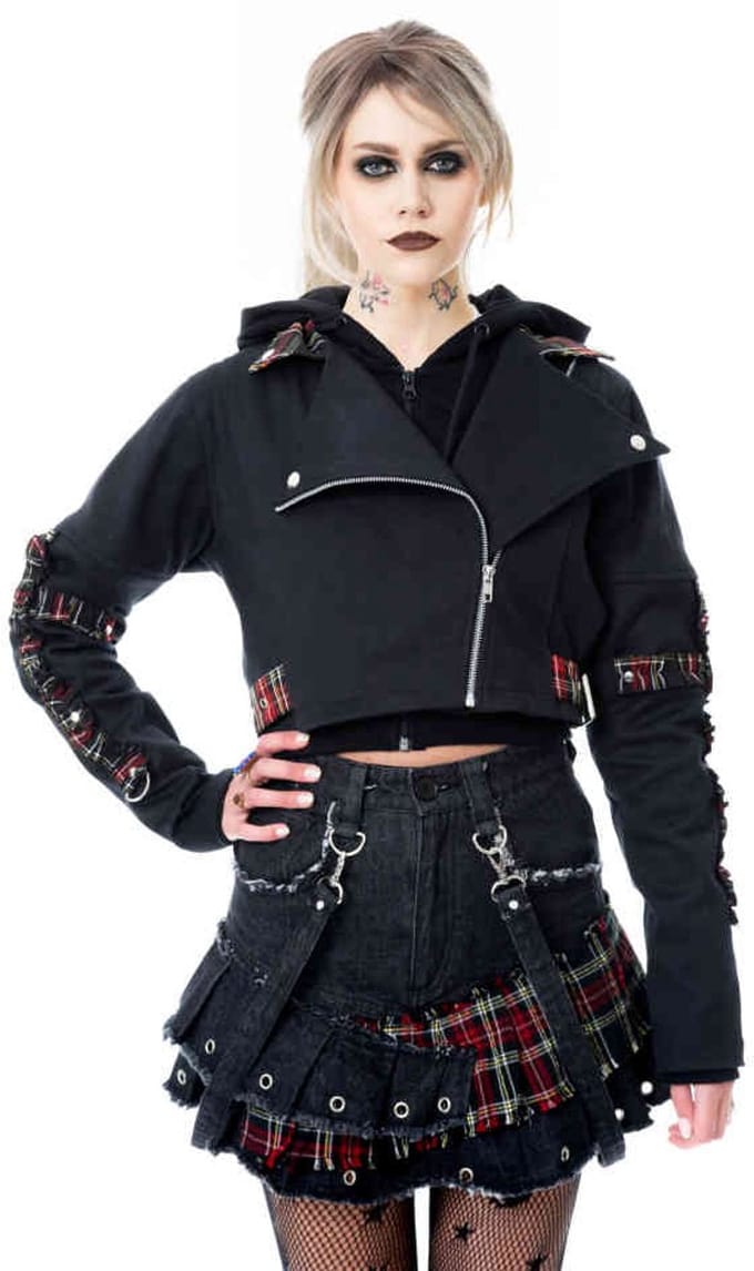 Heartless - Graveyard Jacket - S - Zwart/Zwart