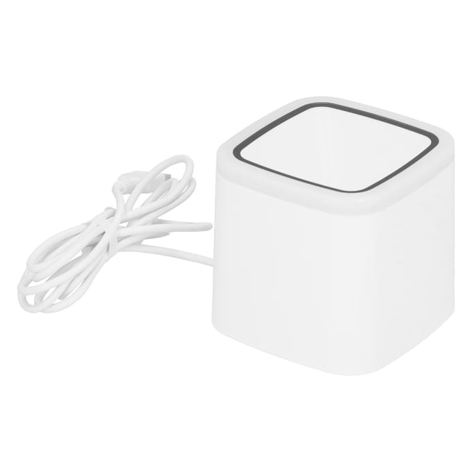 Lecteur de Code QR Filaire Scanner USB 2 Dimensions Station de Scan SCD33A pour Paiement white