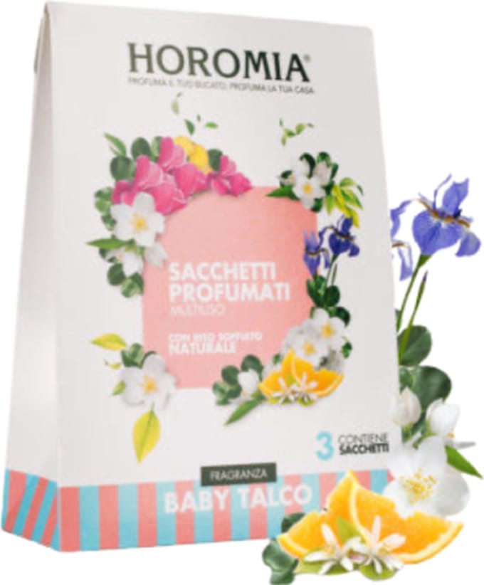 Horomia wasparfum | Geurzakjes Baby talco