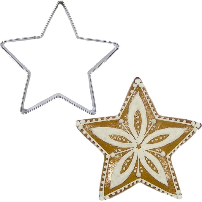 BrandNewCake Uitsteekvorm Ster RVS 7,5cm