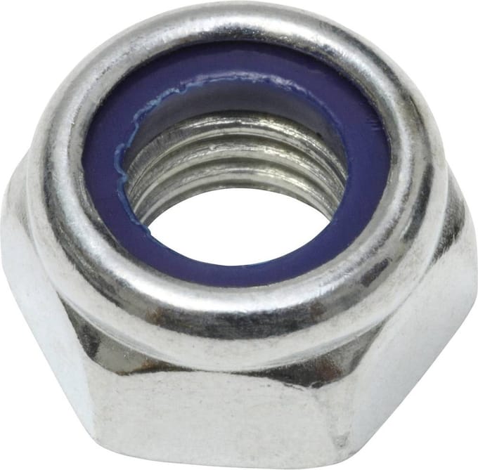 SWG 368 6 25 Stopmoeren M6 6 mm DIN 985 Staal Verzinkt 100 stuk(s)