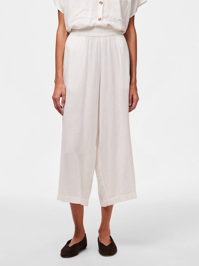 Pieces Culotte PCPIA LINNENMIX
