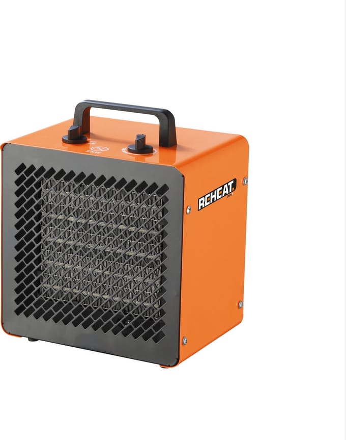 Reheat Elektrische kachel PTC - 2000W - Temperatuur traploos instelbaar
