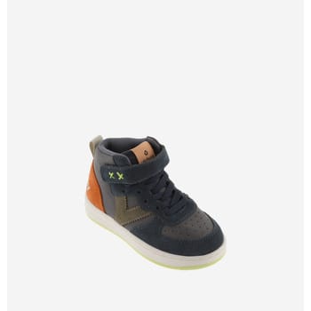 Leren babyschoenen met elastisch trekkoord Victoria Tiempo