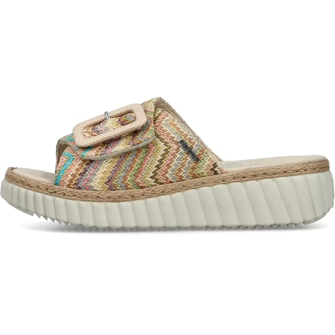 Rieker Slipper multicolor Syntetisch - Maat 38