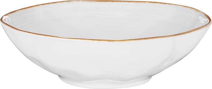 Mica Decorations Tabo Schaal - H9 x Ø31 cm - Wit