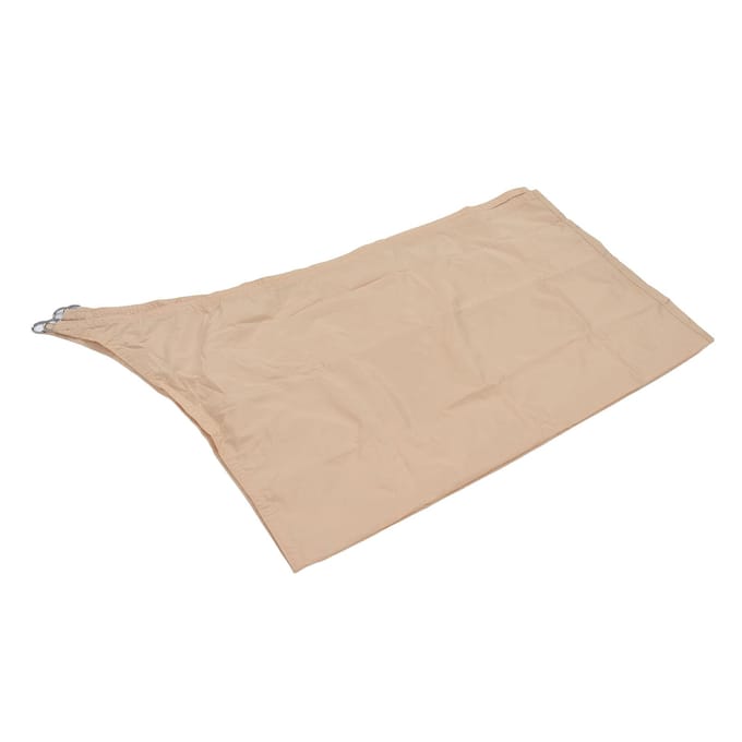 Pare-soleil 2x3m Quadrilatère Beige Résistant à l'usure Durable Polyester Imperméable Largement utilisé Portable beige