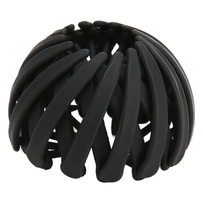 4 stuks Paardenstaart Haarclip Uitrekbaar Elegant Eenvoudig Sterke Grip Plastic Paardenstaart Houder Clip voor black
