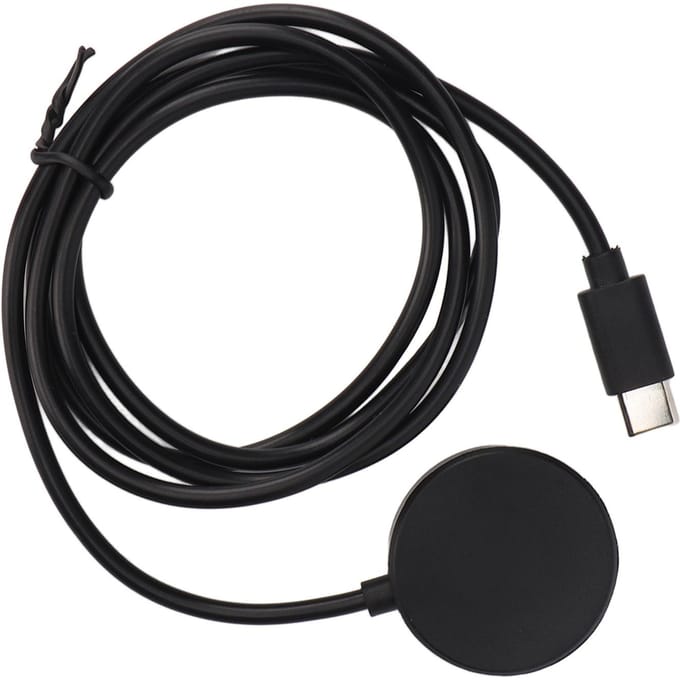 Smartwatchlader Magnetisch USB C met 3,3ft Kabel Zwart Smartwatch Oplaaddock voor Samsung black